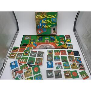 Goodnight Moon matching memory game for kids Board Game Learning Educational